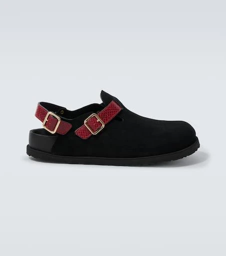 Birkenstock Tokio Cazador suede clogs 1