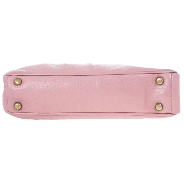 Marc Jacobs Marc Jacobs Pink Leather Lola Bag With Umbrella 5
