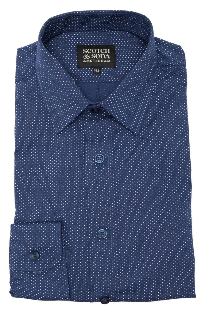 Shop Modern Fit Polka Dot Stretch Cotton Dress Shirt on Sale at BeyondStyle   Get 69% Off Modern Fit Polka Dot Stretch Cotton Dress Shirt with  Limited-Time Flash Deals, Exclusive Discounts, and
