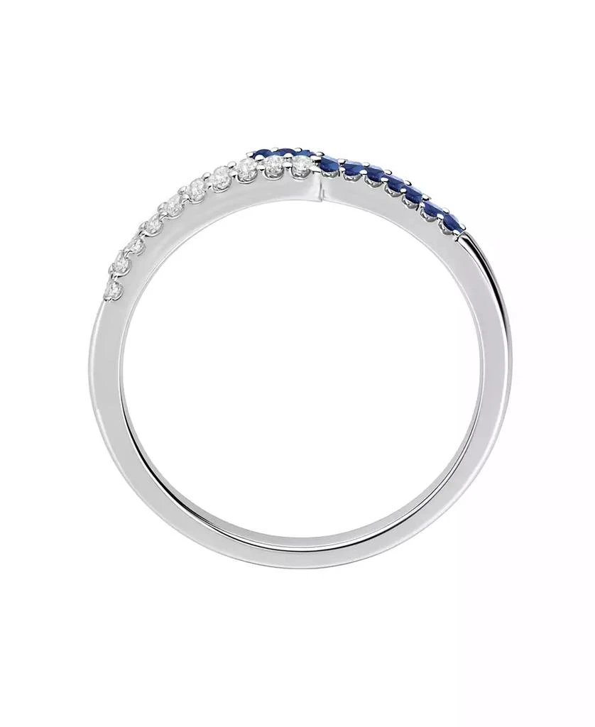 Macy
s Lab-Grown Ruby (1/4 ct. t.w.)
White Sapphire (1/5 ct. t.w.) Ring in 14k Gold Over Sterling Silver (also in Sapphire
Emerald) 2