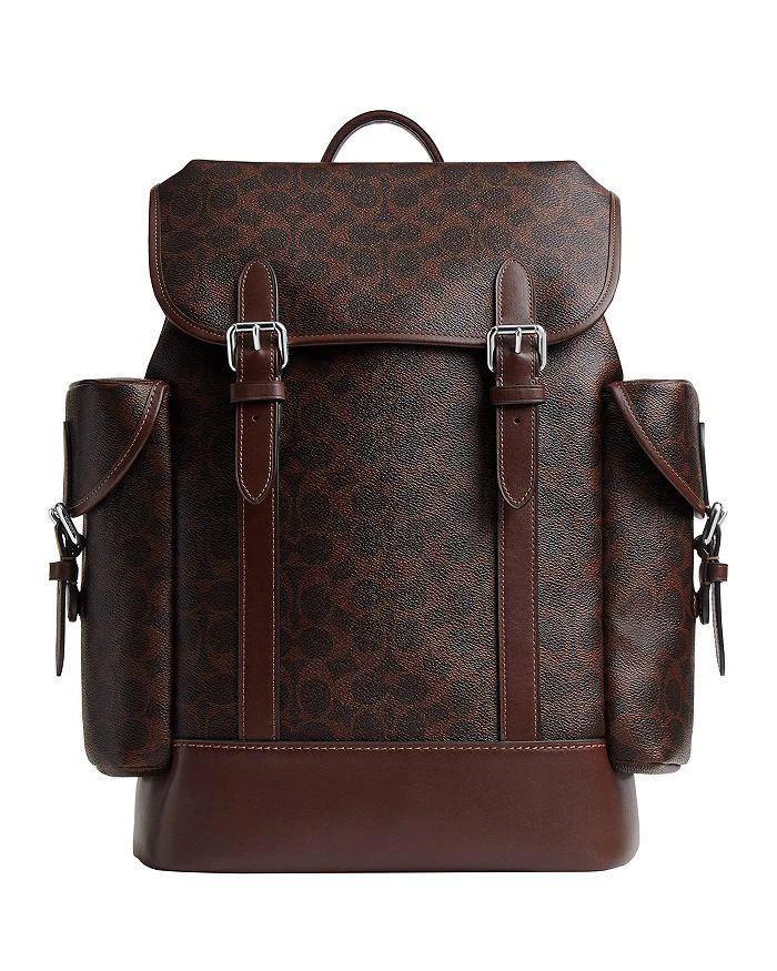 Coach Hitch Signature Canvas Backpack
