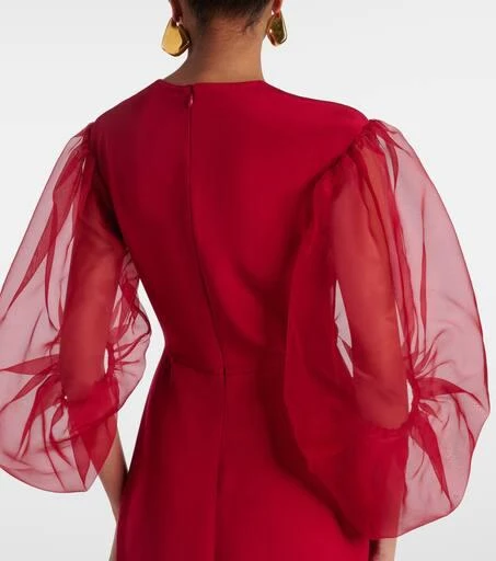 Altuzarra Danielle silk cady midi dress 5