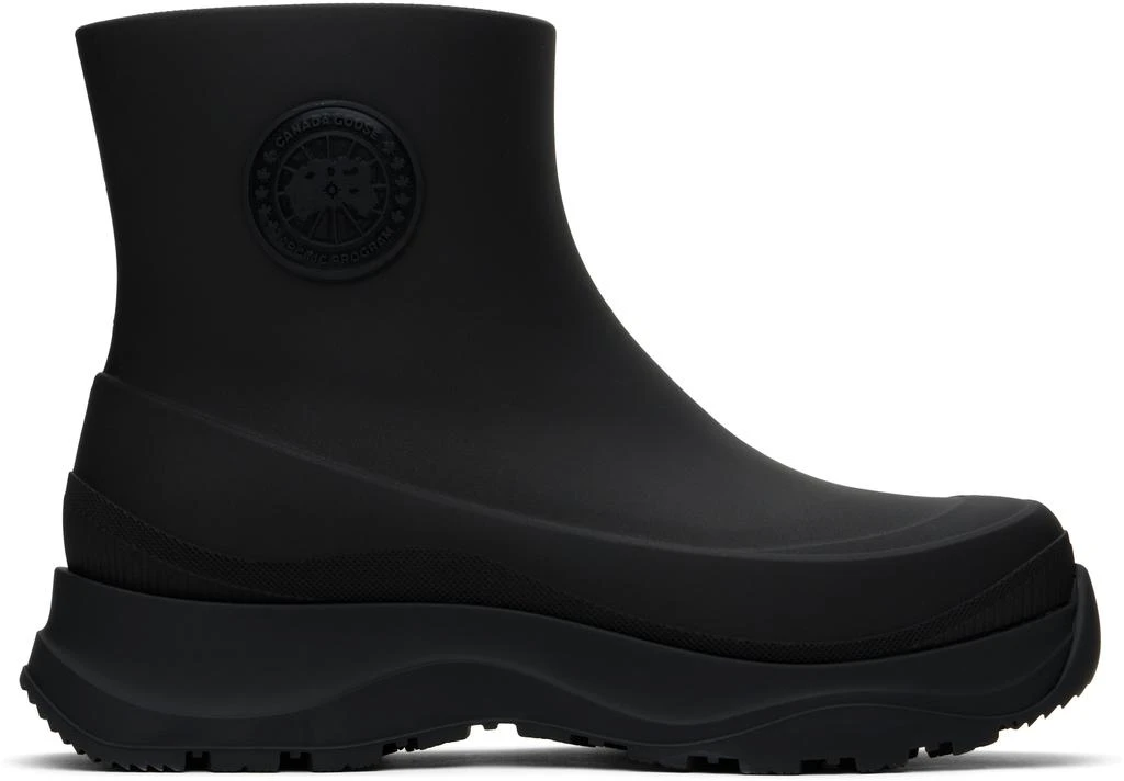 Canada Goose Black Vancouver Rain Boots 1