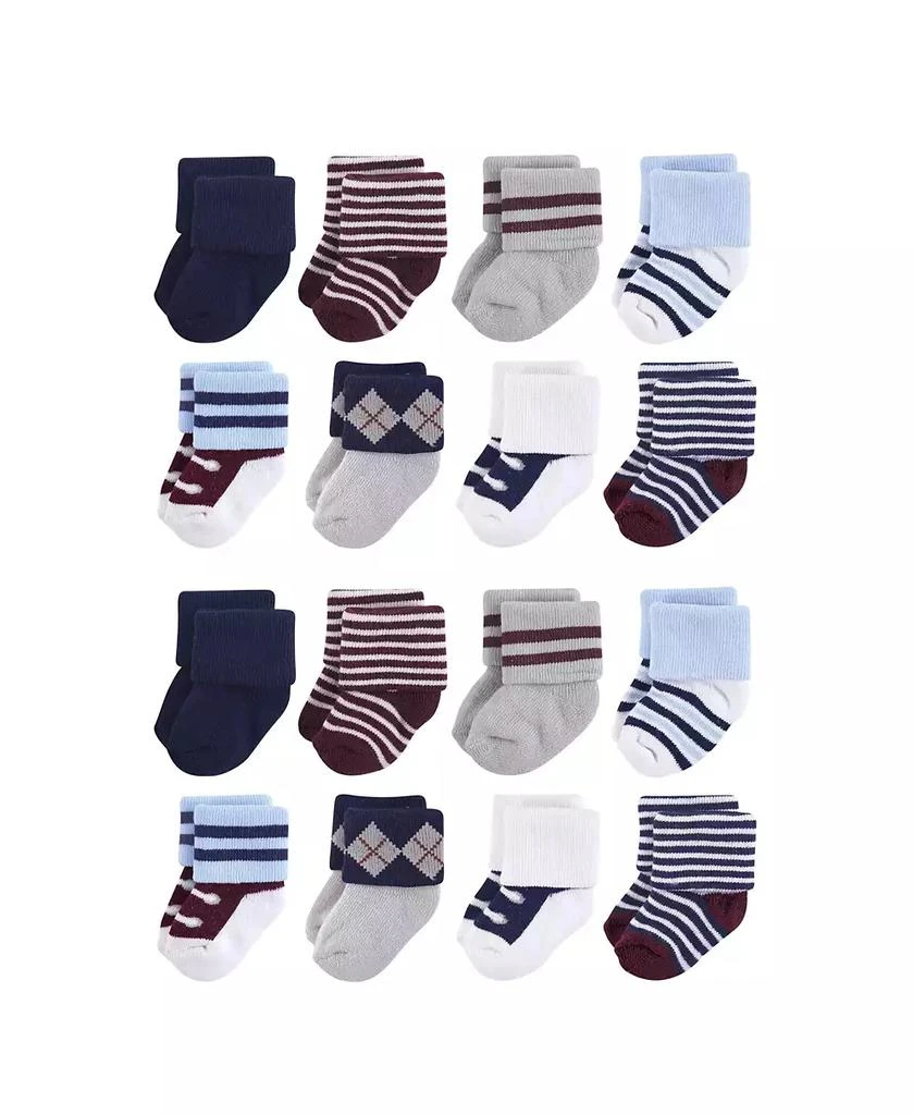 Little Treasure Treasure 16-Count Cozy Terry Socks
