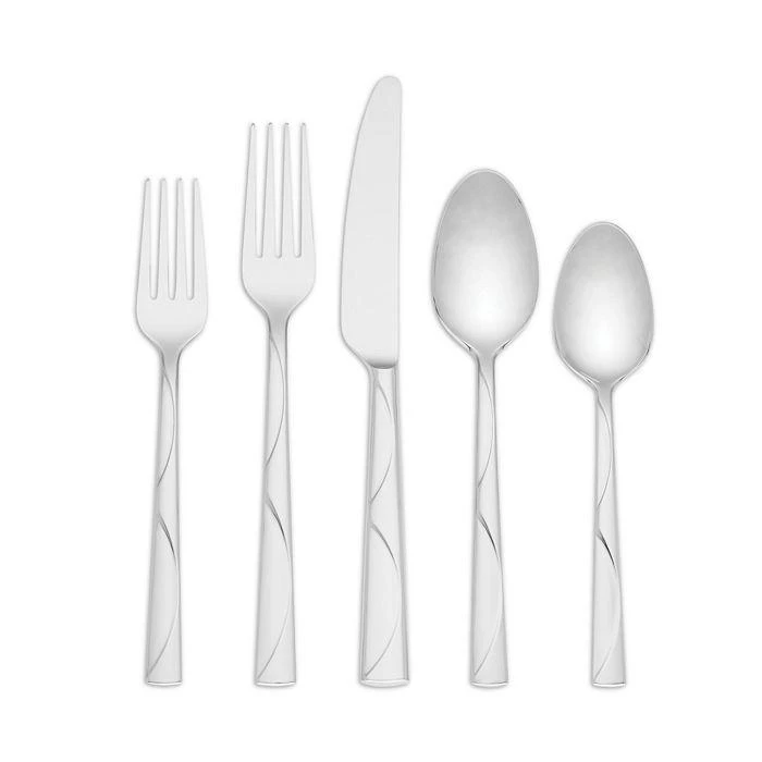 Kate Spade Park Circle 45 Piece Flatware Set, Service for 8