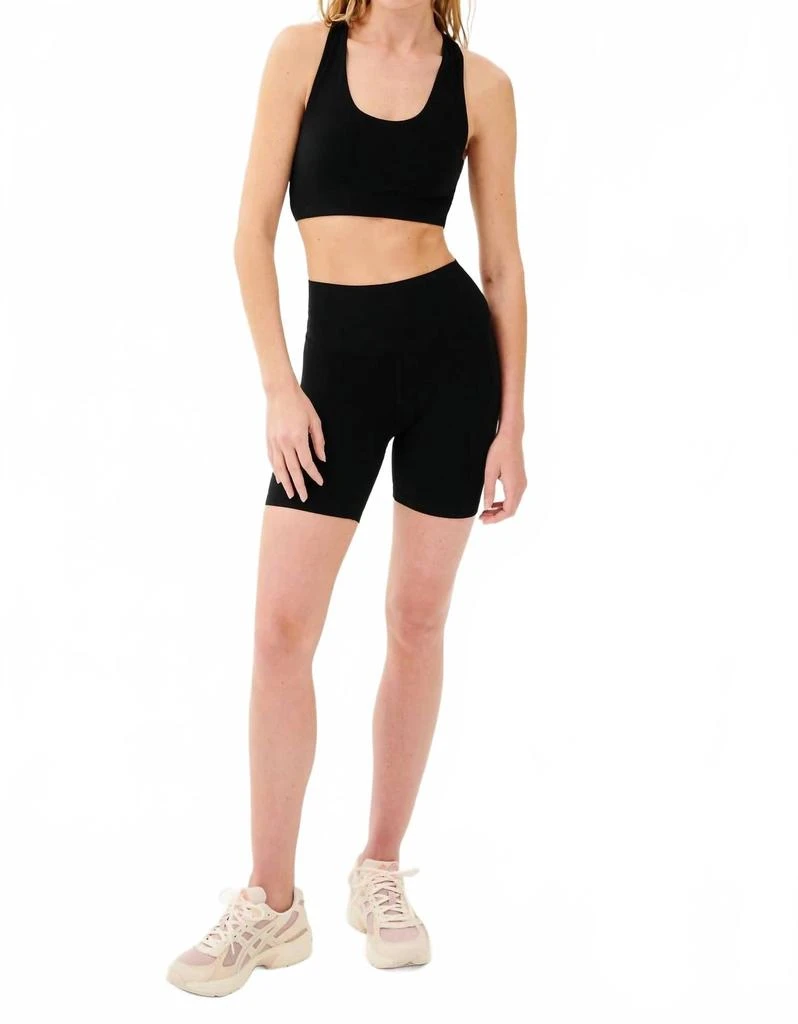 Splits59 Airweight High Waist Shorts - 6" In Black 1