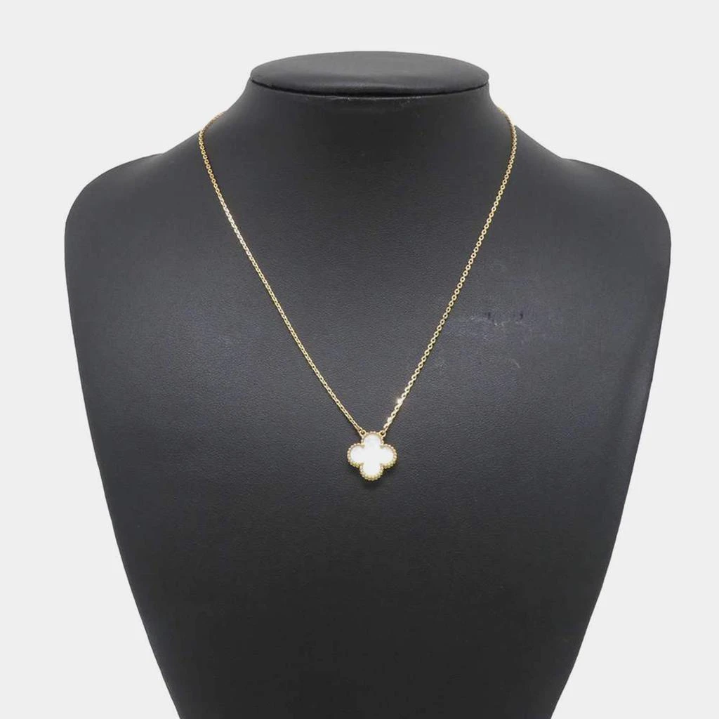 Van Cleef & Arpels Van Cleef & Arpels 18K Yellow Gold Vintage Alhambra Pendant Necklace 2