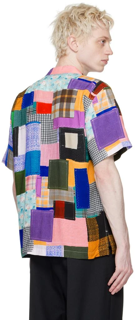 Stockholm (Surfboard) Club Multicolor Patchwork Printed Shirt 3
