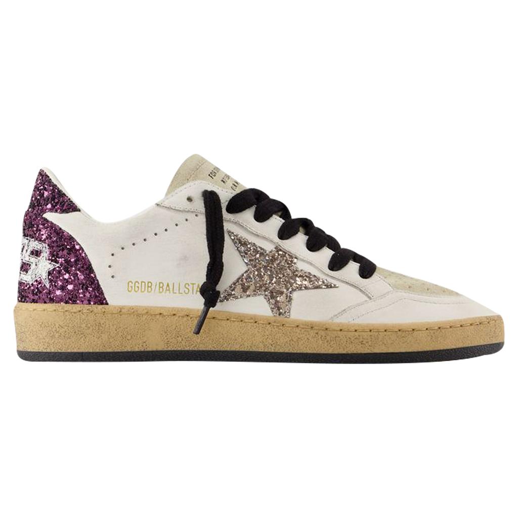 Golden Goose Ballstar Sneakers -  Deluxe Brand - Leather - White