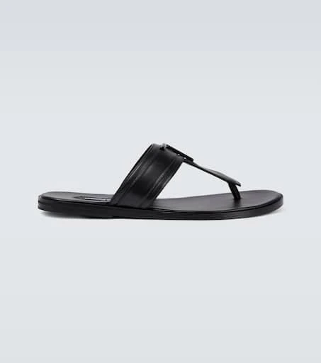 Tom Ford Brighton leather sandals 1