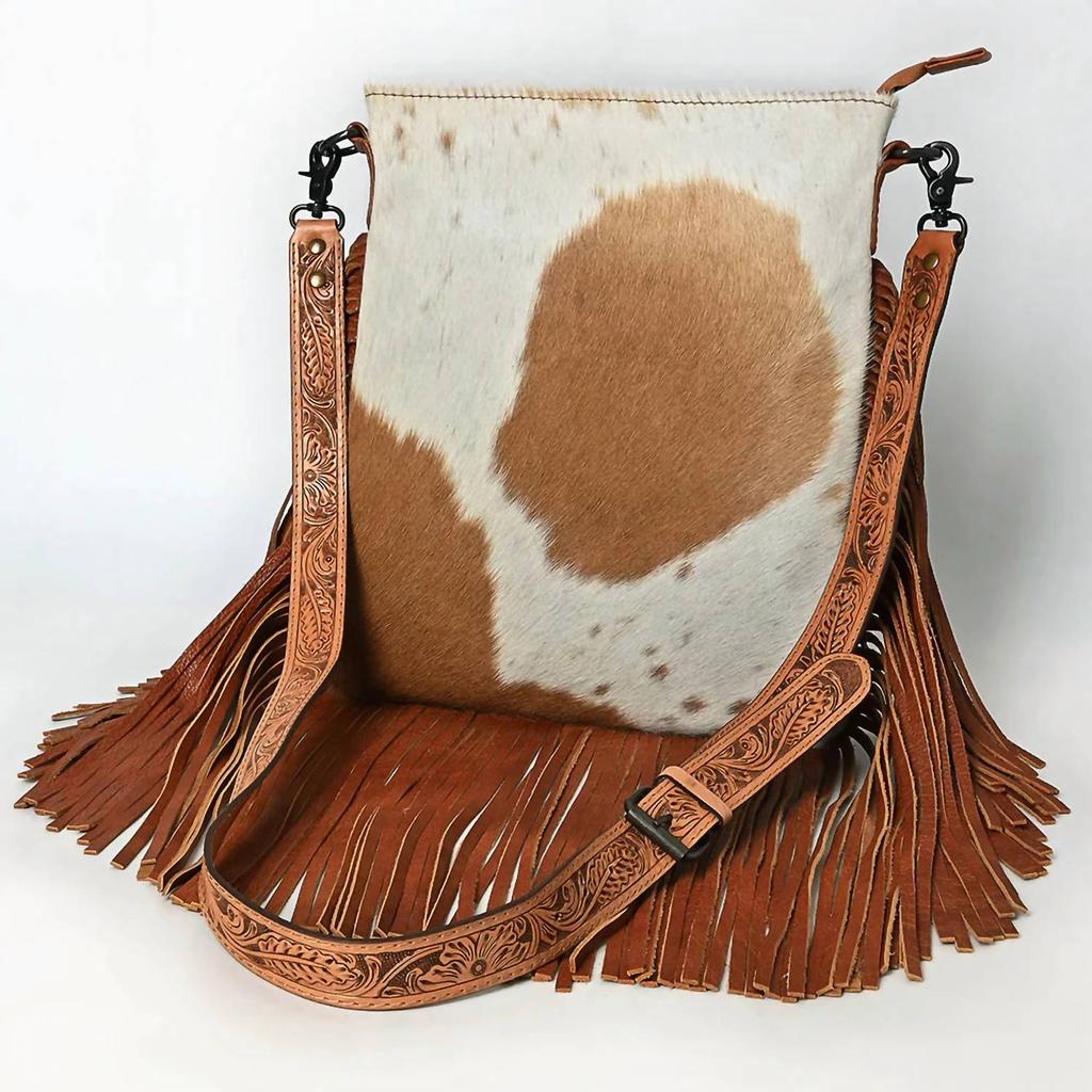 American Darling American Darling - Women's Cowhide Genuine Leather Messenger Bag