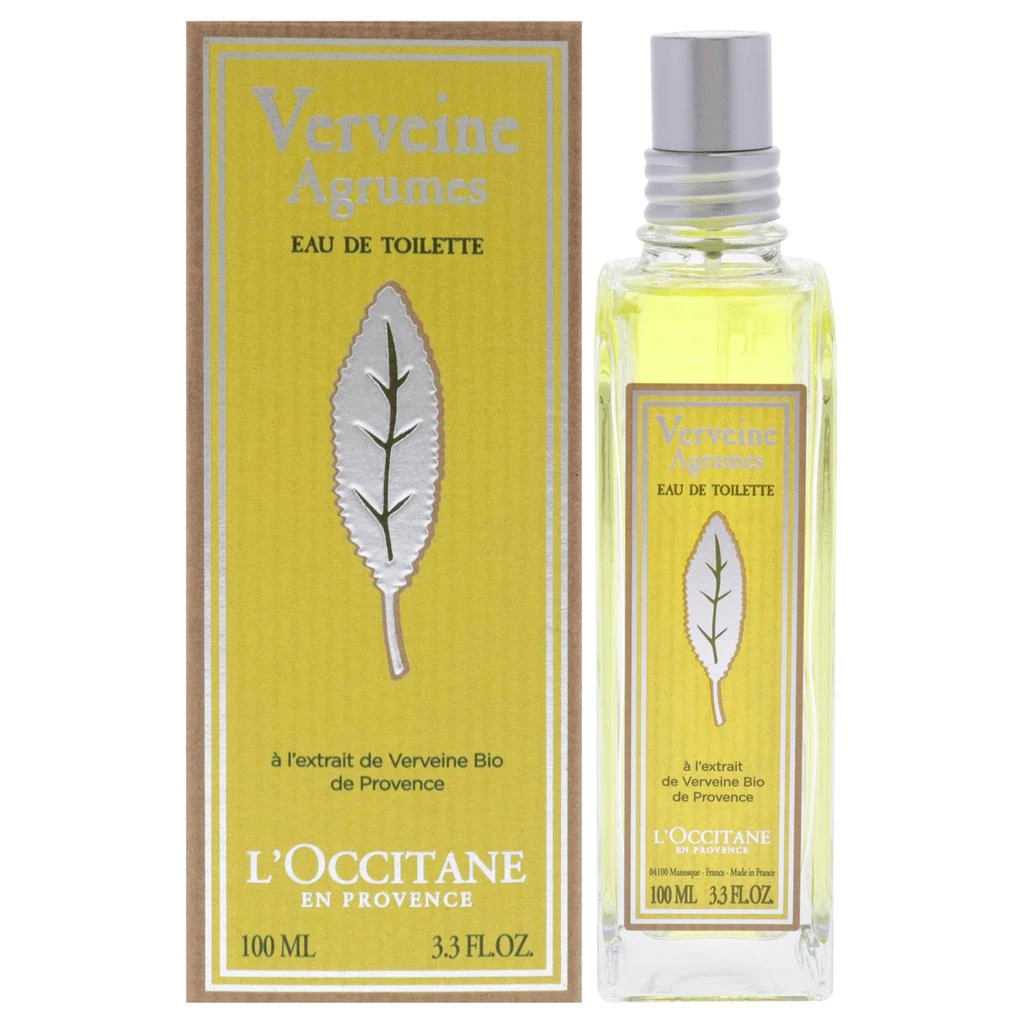 L'Occitane Citrus Verbena by  for Unisex - 3.3 oz EDT Spray 1