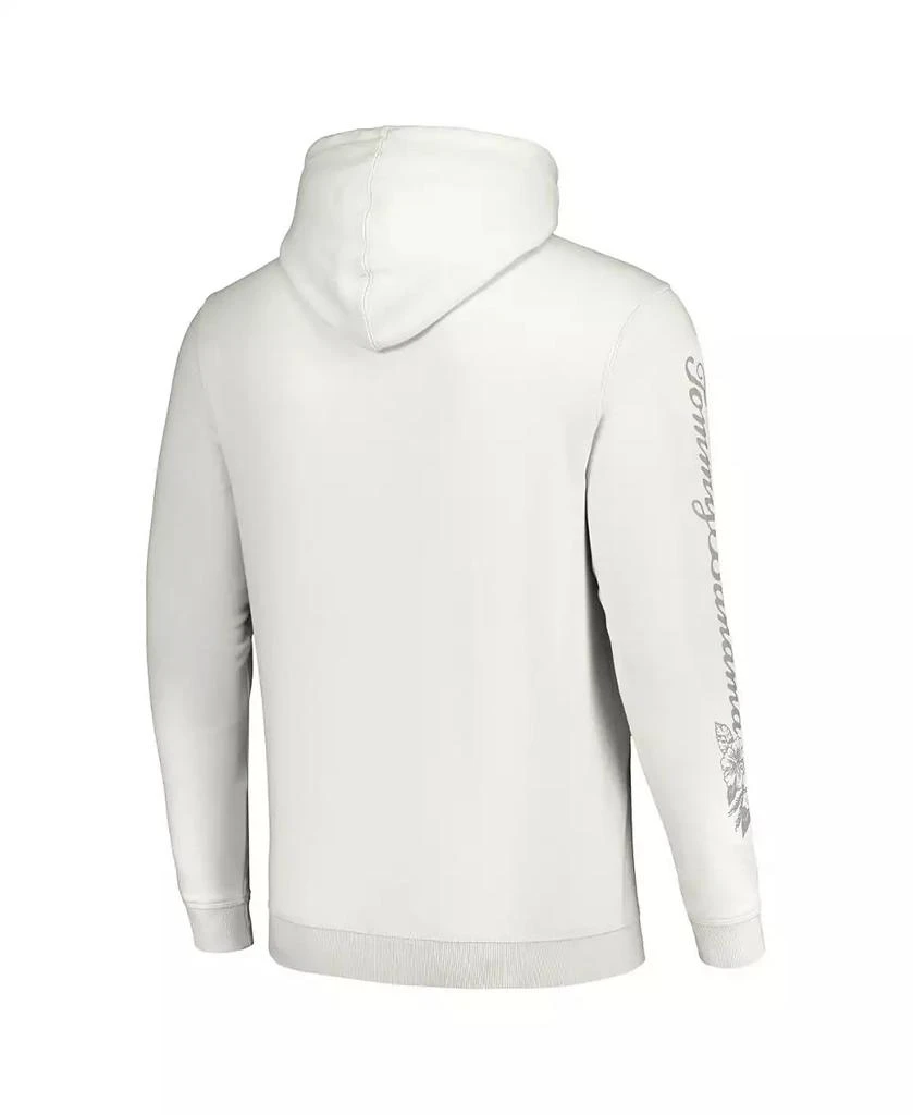 Tommy Bahama Men's White Buffalo Bills Home Game Pullover Hoodie 2