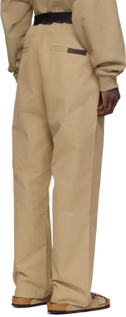 Fear of God ESSENTIALS Tan Cotton Lounge Pants 3