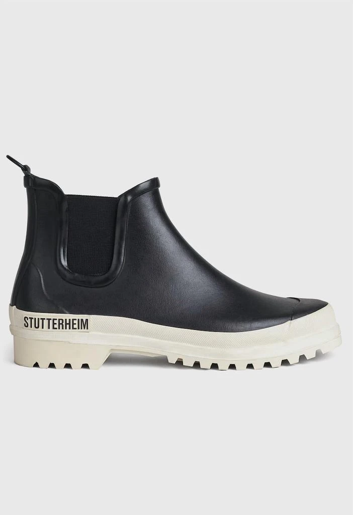 Stutterheim Women's Chelsea Rainwalker Rain Boots In Black 1