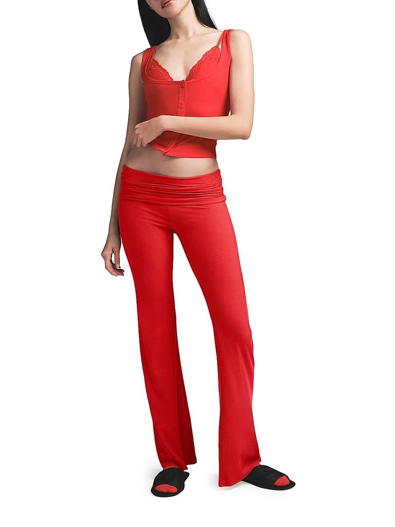 SKIMS Soft Lounge Lace Tank With Bralette 2