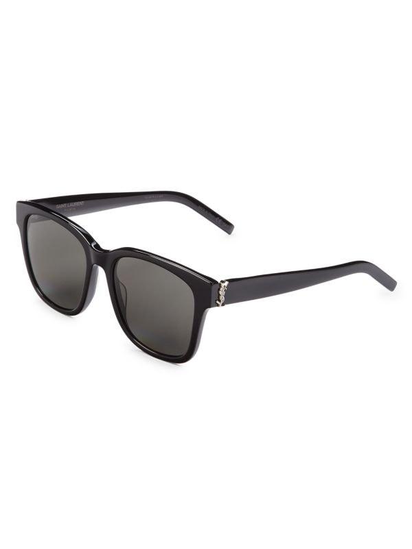 Saint Laurent 55MM Square Sunglasses