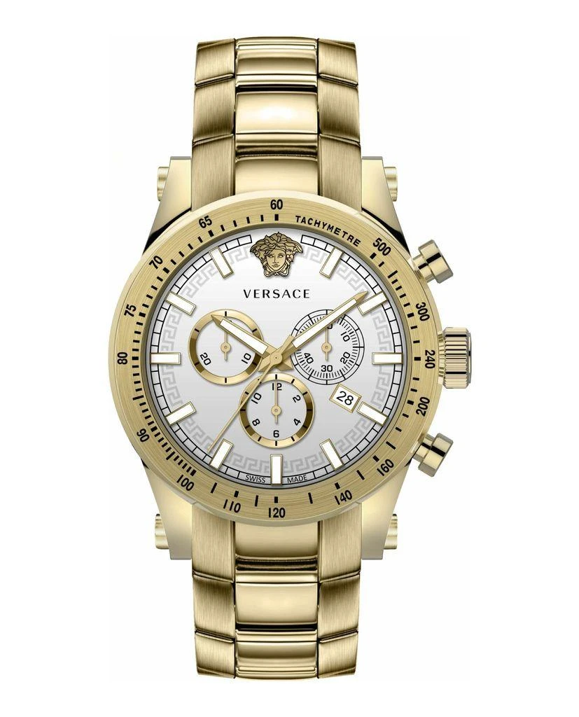 versace Versace Chrono Sporty Steel Watch 5