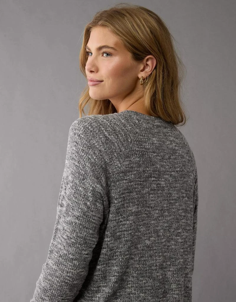 AE AE Plush Long-Sleeve Henley T-Shirt 3