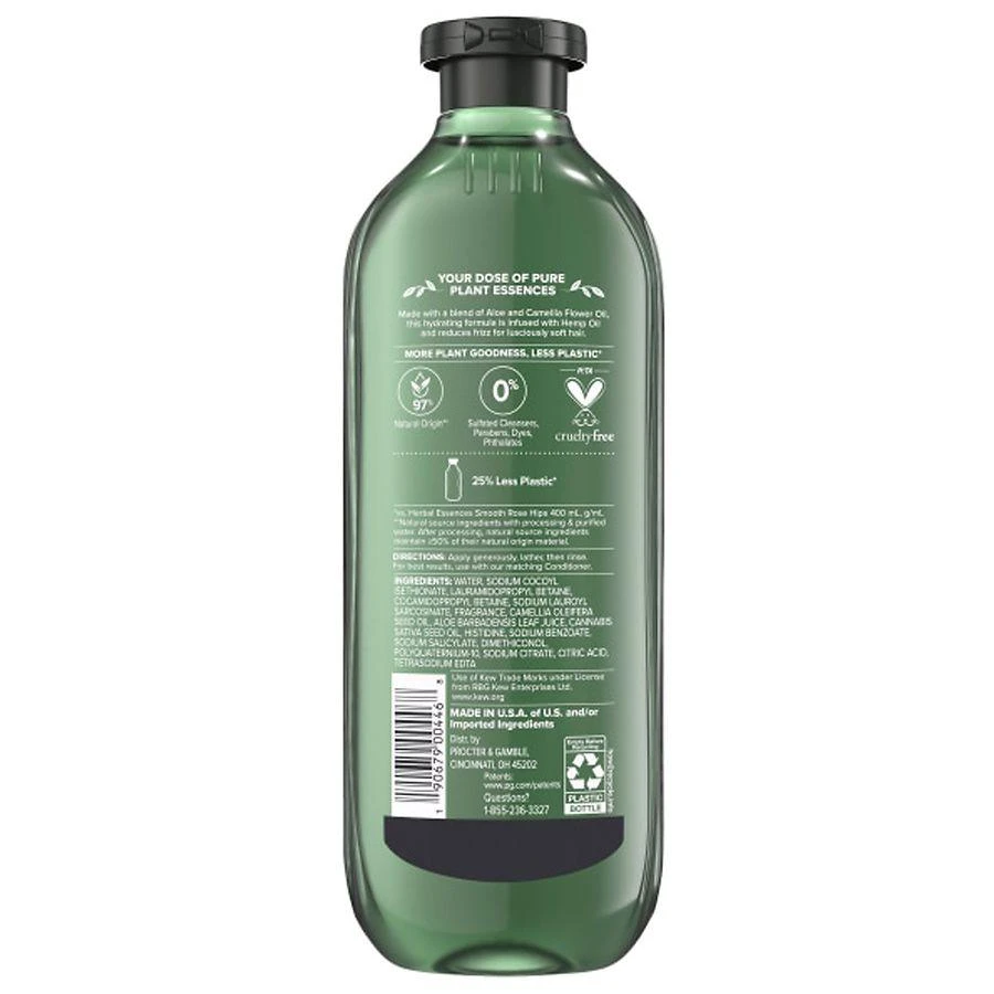 Herbal Essences Hemp Oil Sulfate Free Shampoo, Frizz Control Fresh Florals, Tropical Fruits, And Vanilla 8