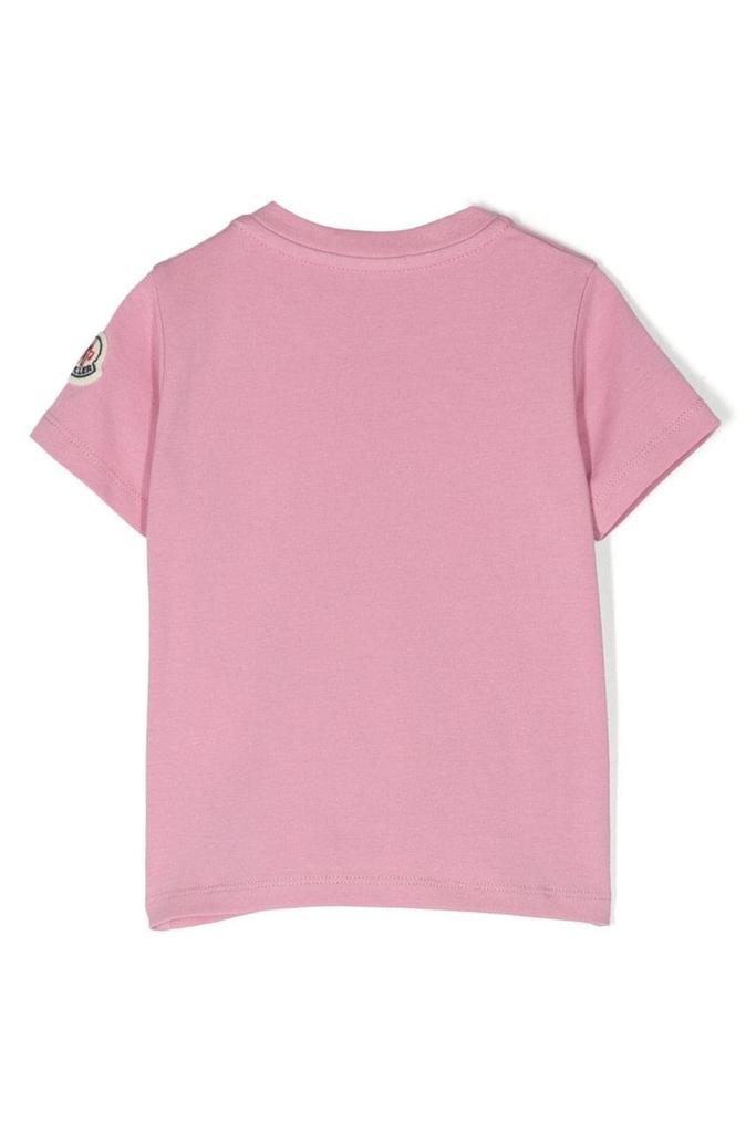 undefined Kids Arch Logo T Shirt Pink