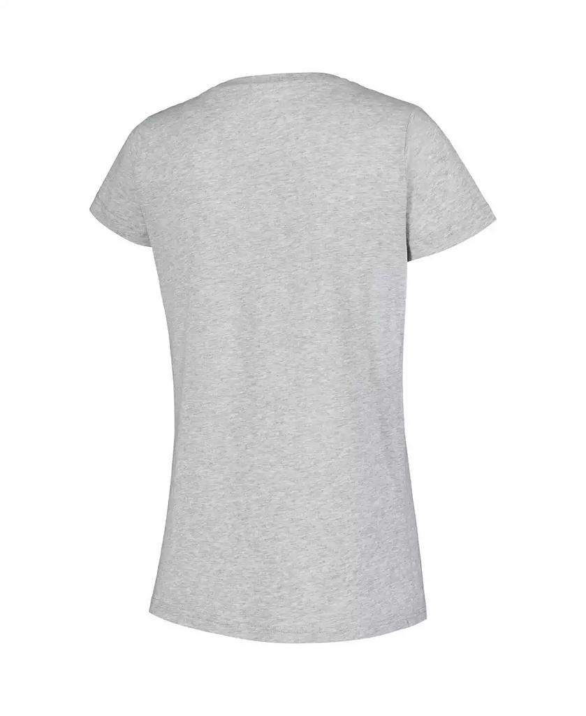 Mad Engine Women's Heather Gray Sleeping Beauty Dream Aurora Scoop Neck T-shirt