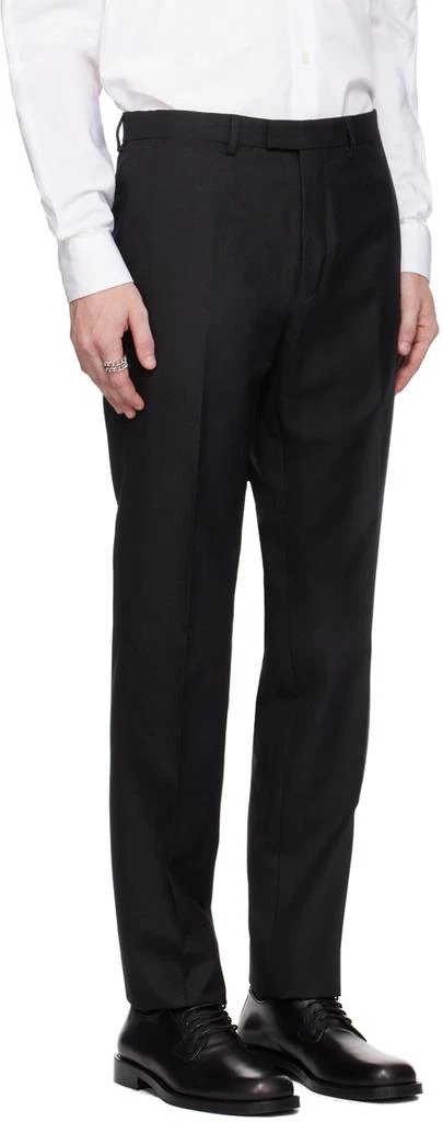 Dries Van Noten Black Single-Breasted Suit 4