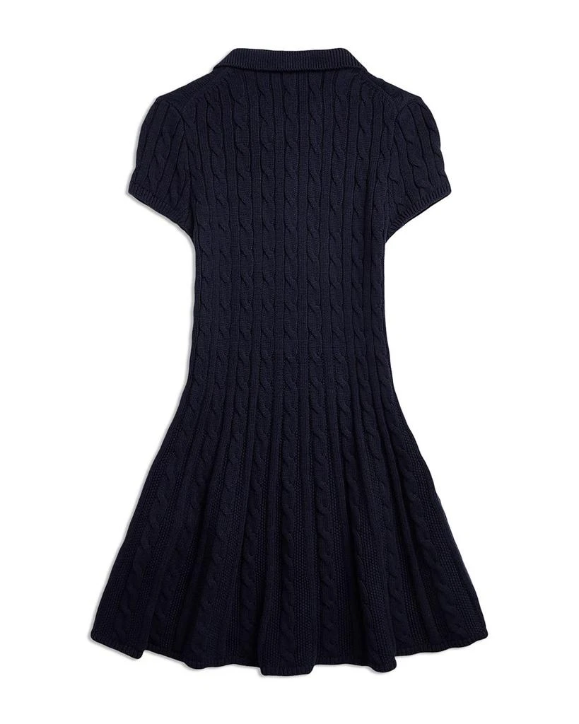 Ralph Lauren Girls' Cable-Knit Cotton Polo Sweater Dress - Little Kid, Big  Kid - Baby Clothing - Save $15 OFF On $100 - Free Shipping - BeyondStyle
