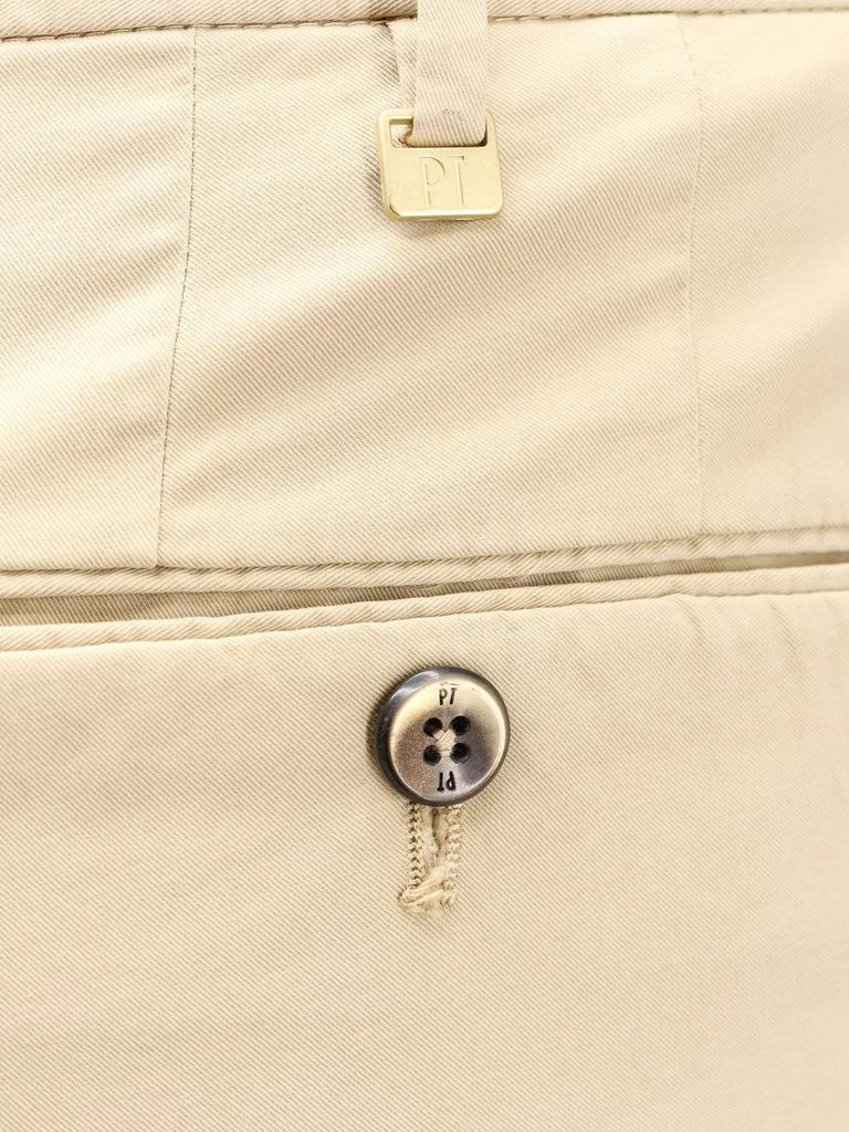 PT TORINO Super slimfit stretch cotton trousers 3