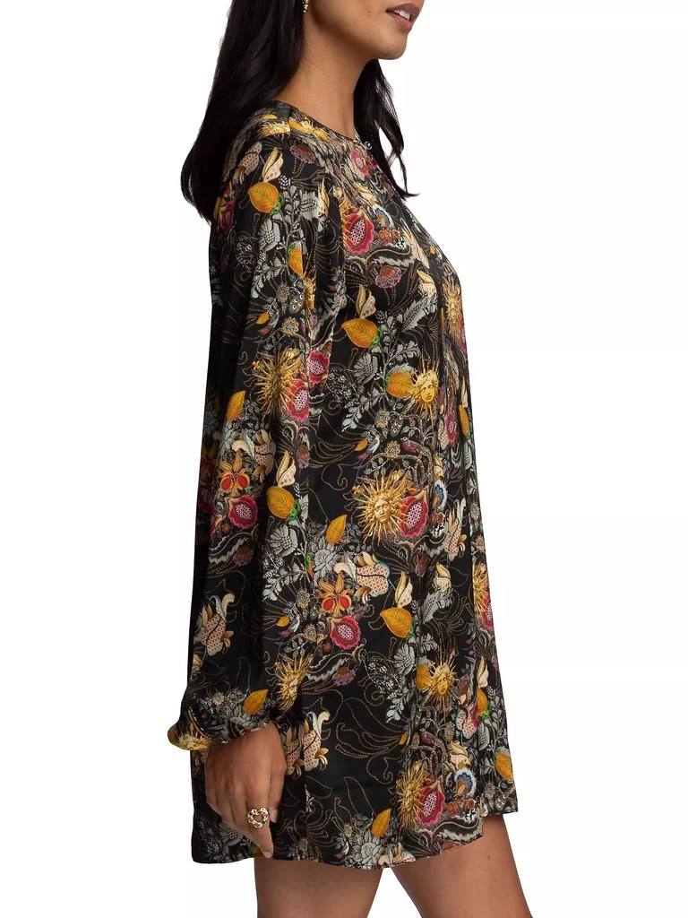 Robert Graham Giselle Silk-Blend Sun Minidress 8
