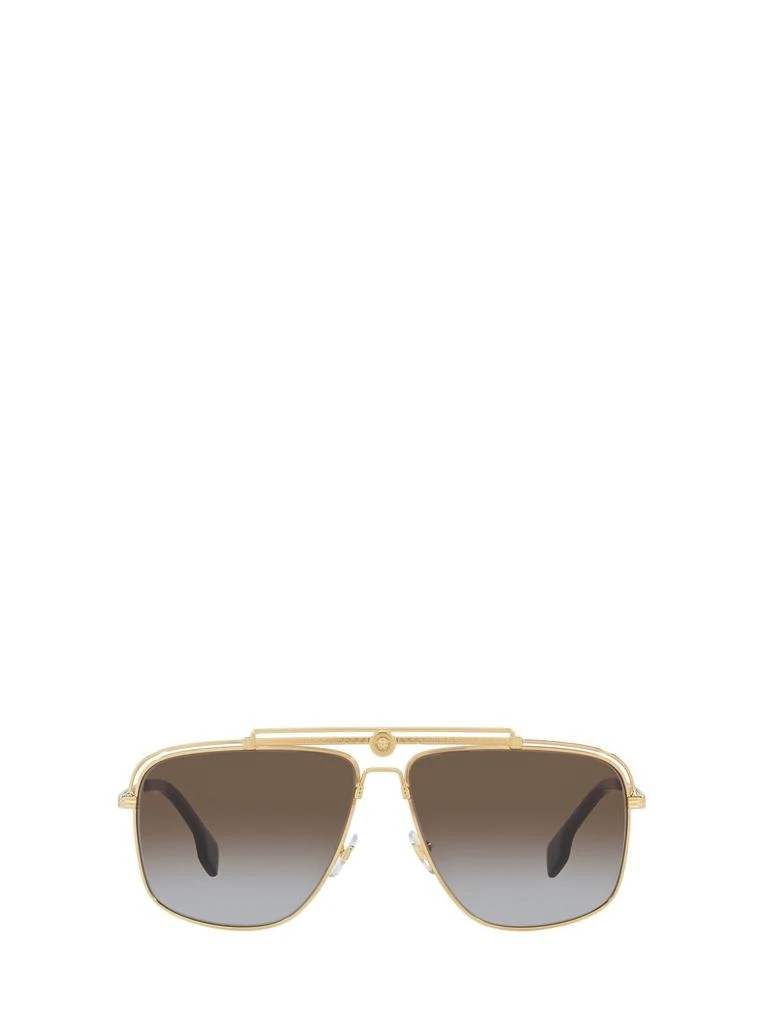 Versace Versace Eyewear Medusa Focus Oversized Frame Sunglasses 1