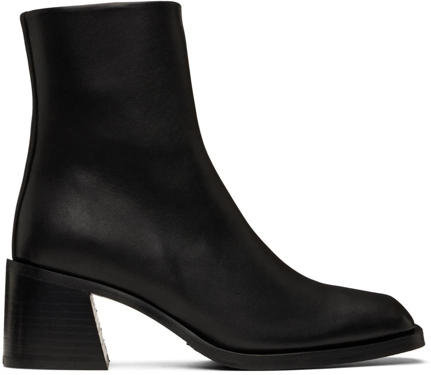 Filippa K Black Square Toe Boots 1