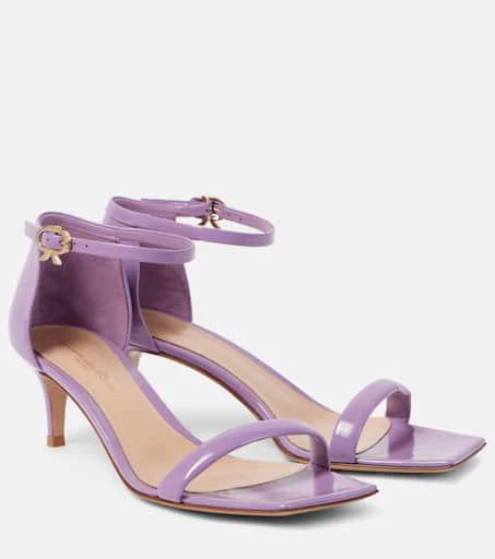 Gianvito Rossi Rhys 55 patent leather sandals 1