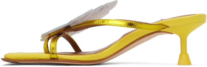 MIISTA Yellow Lourdes Heeled Sandals 3