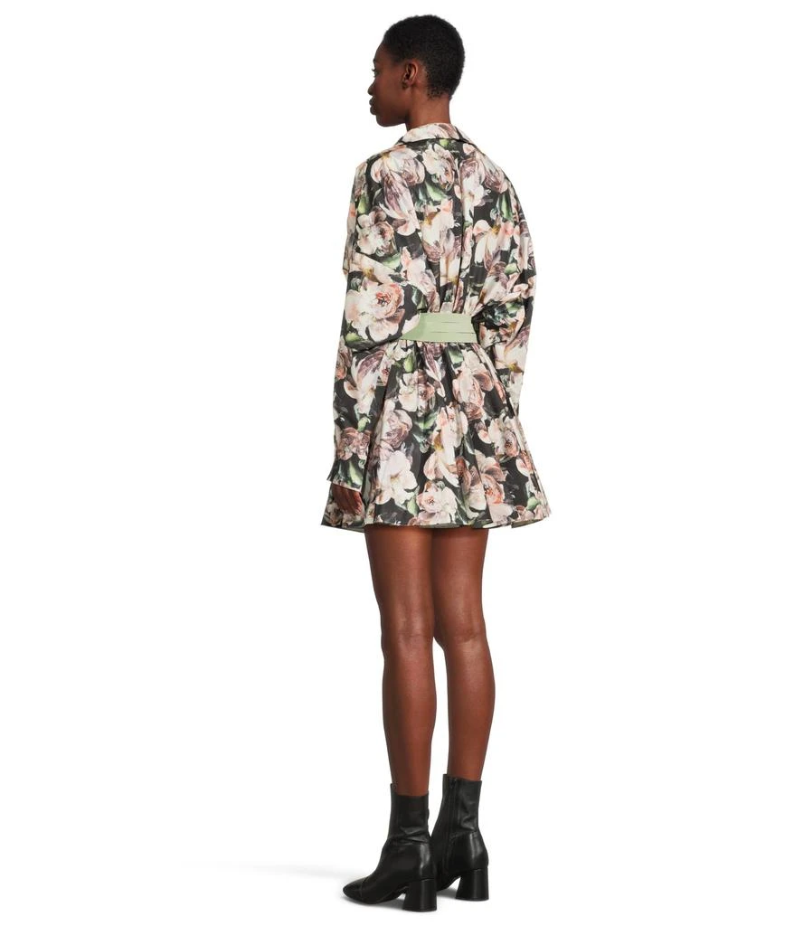 Norma Kamali Super Oversized Boyfriend NK Shirt Flared Mini Dress 3