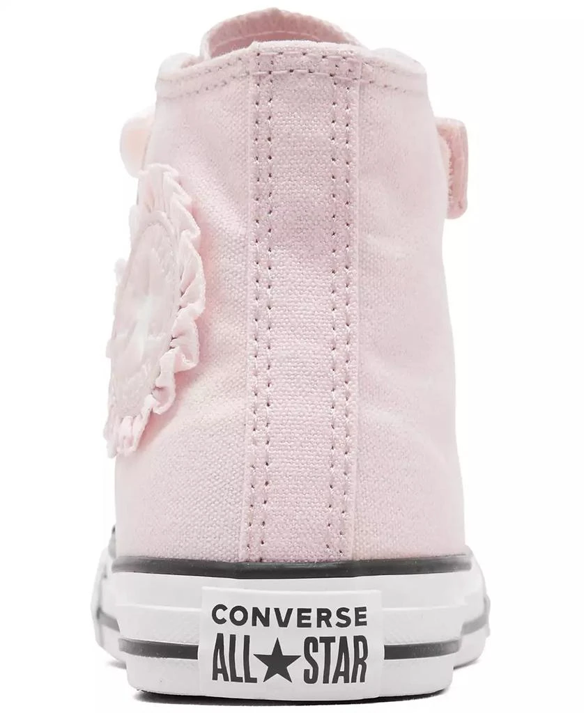 Converse Little Girls Chuck Taylor All Star Ruffles and Bows Easy-On Casual Sneakers from Finish Line 4