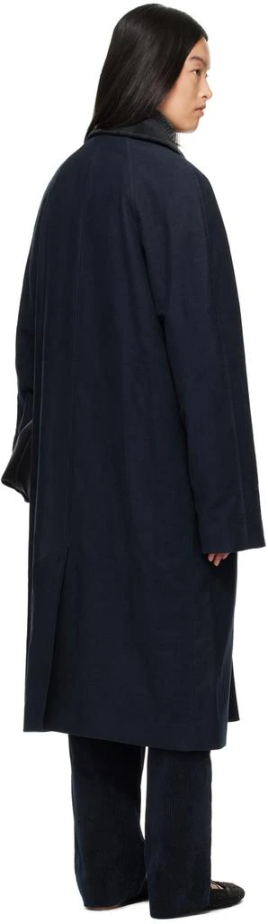 A.P.C. Navy Gaspard Coat 3