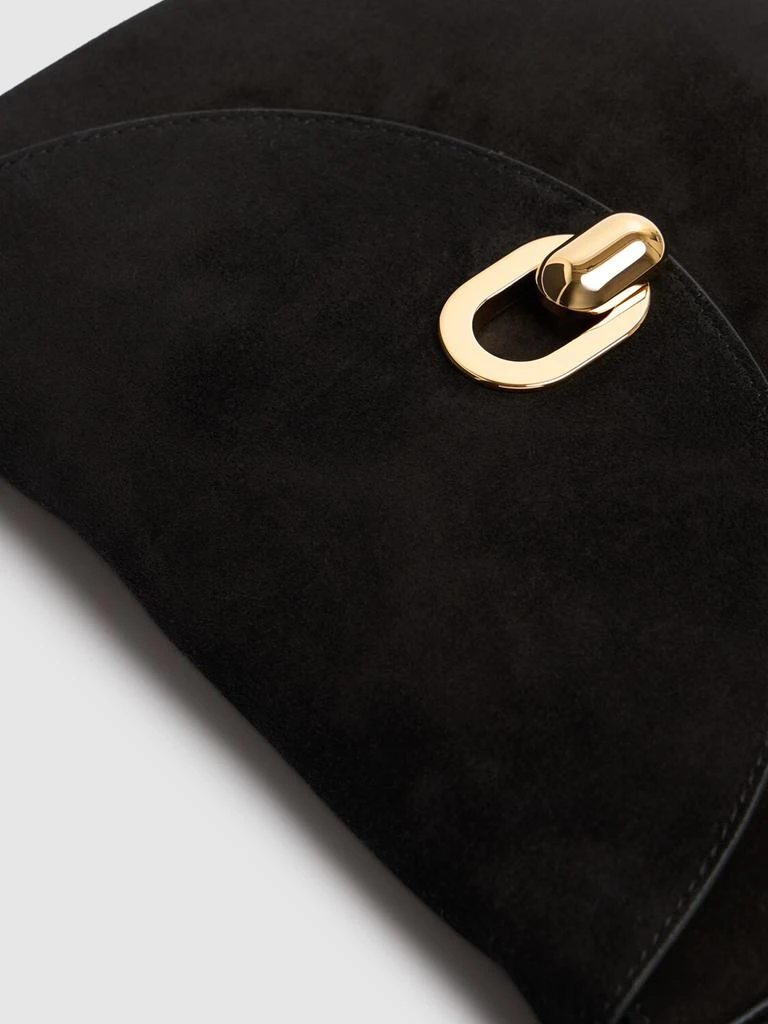 SAVETTE The Small Tondo Suede Hobo Bag 3