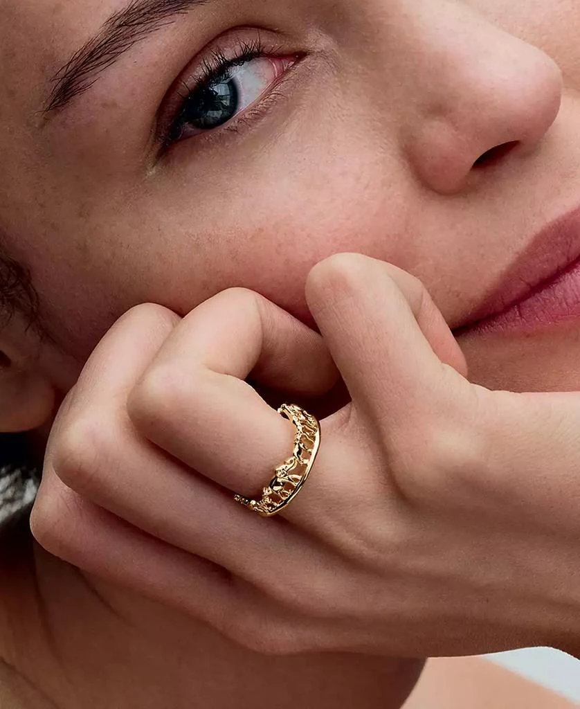 PANDORA The Lion King Ring in 14k Gold-plated 2