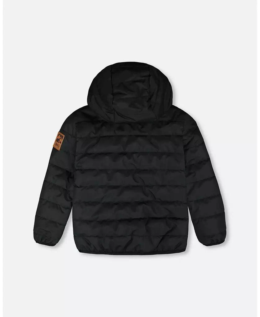 Deux par Deux Kids Unisex Quilted Mid-Season Jacket Black - Toddler|Child 3