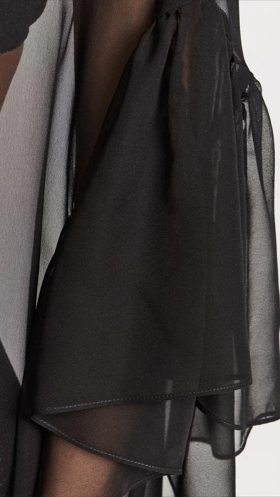 Suzy Black Birdie Robe 5