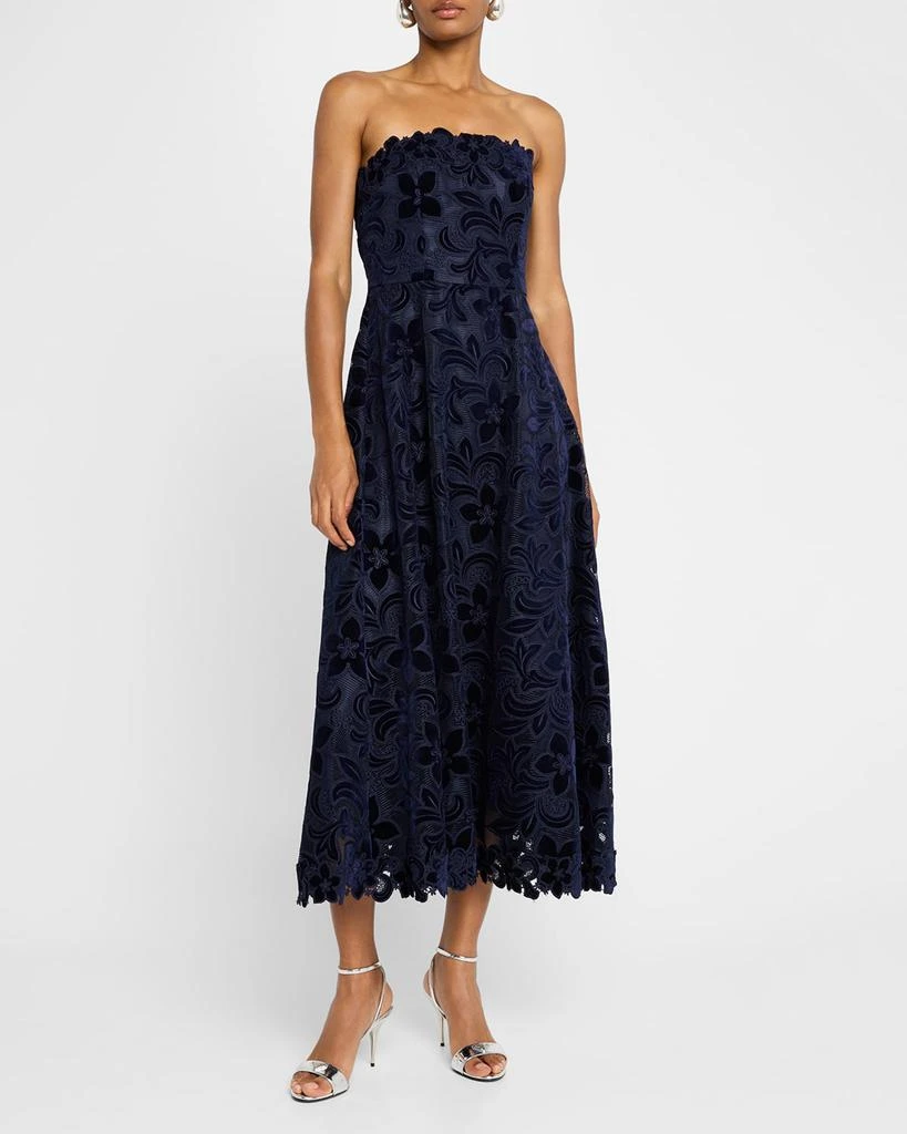 Shop Strapless Floral Velvet Lace Gown on Sale at BeyondStyle  Get 52% Off  Strapless Floral Velvet Lace Gown with Limited-Time Flash Deals, Exclusive  Discounts, and Special Offers. Enjoy Unbeatable Savings on