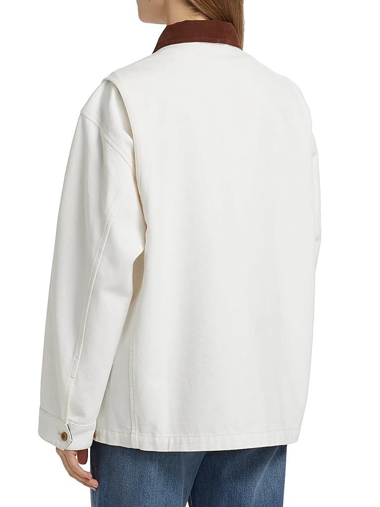 DÔEN Pascale Contrast Collar Jacket 5