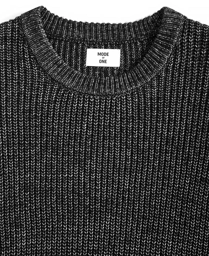 Mode of One Men's Long-Sleeve Relaxed Crewneck Sweater, Created for Macy's 3