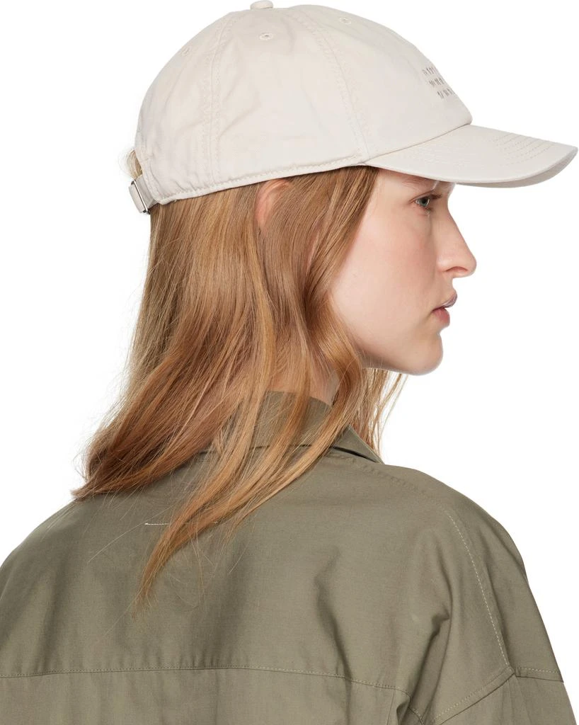 MM6 Maison Margiela Off-White Baseball Cap 3