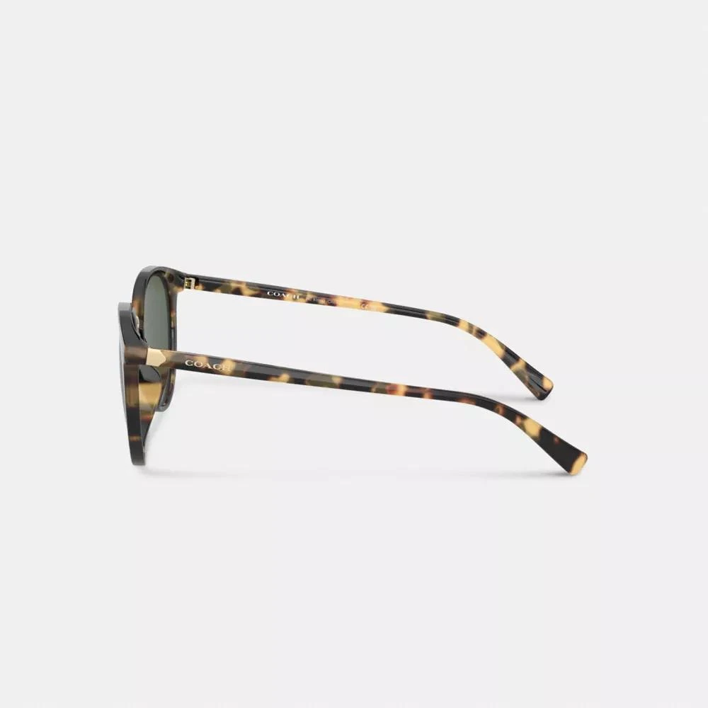 Coach Hangtag Round Sunglasses 4