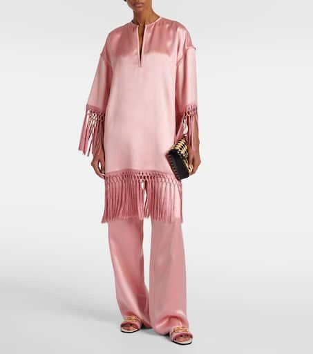 Valentino VLogo Signature crochet slides 3