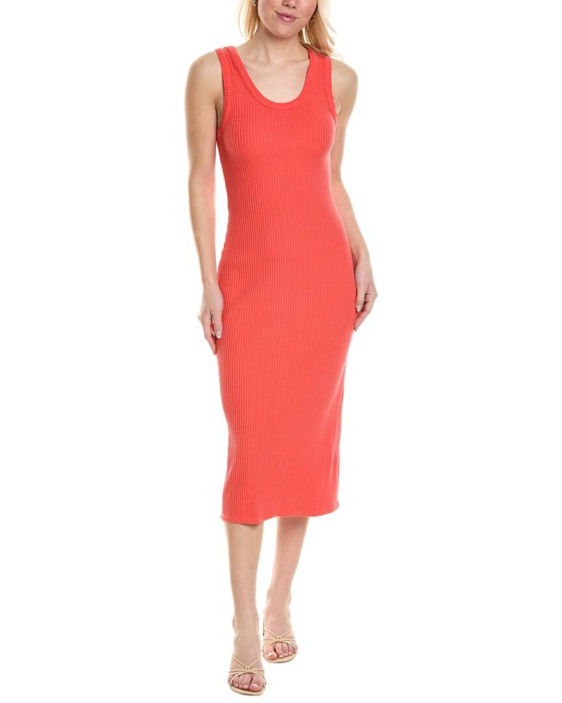 STATESIDE Stateside Luxe Thermal Bodycon Midi Dress