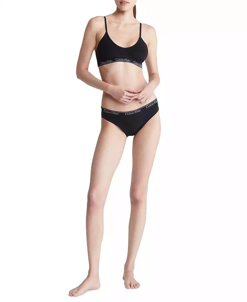 Calvin Klein Modern Seamless Naturals Lightly Lined Triangle Bralette QF7093 7