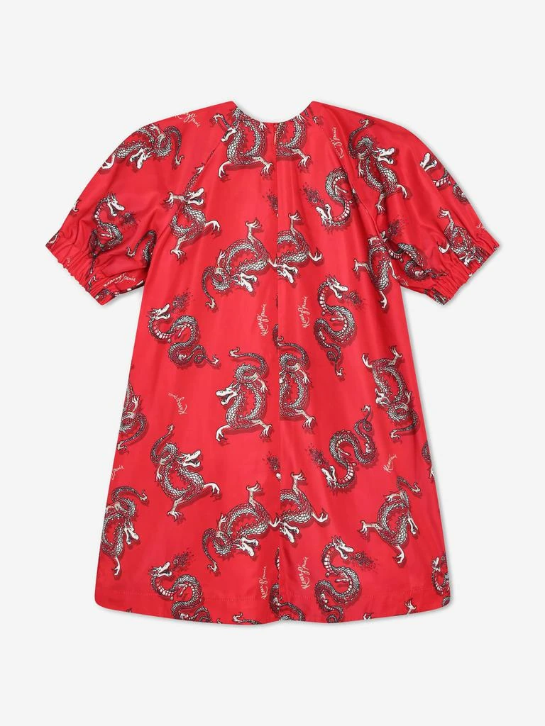 Shop KENZO Girls Dragon Print Dress in Red on Sale at BeyondStyle  Get 50%  Off KENZO Girls Dragon Print Dress in Red with Limited-Time Flash Deals,  Exclusive Discounts, and Special Offers.